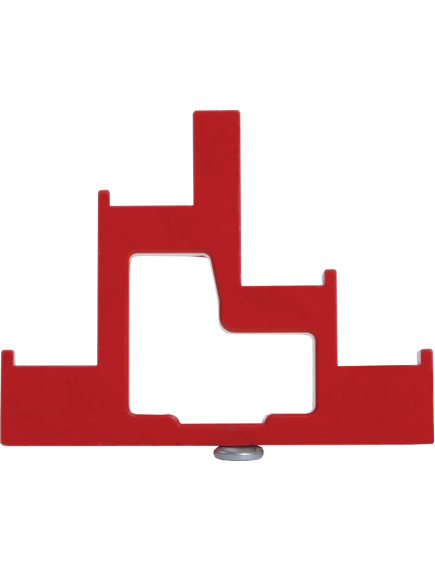 Изолятор ступенчатый ИС4-25/1-15 (4 x М6; 1 x М5) силовой с болтом ИЭК