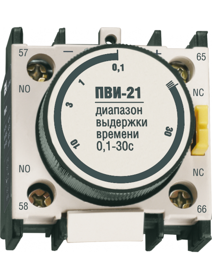 Приставка ПВИ-21 задержка на выкл. 0,1-30сек. 1з+1р ИЭК