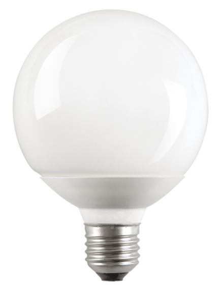 Лампа энергосберегающая шар КЭЛ-G Е27 9Вт 4200К ИЭК