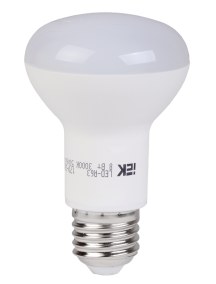 Лампа светодиодная R63 рефлектор 8 Вт 600 Лм 230 В 3000 К E27 IEK