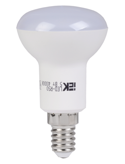 Лампа светодиодная R50 рефлектор 5 Вт 400 Лм 230 В 4000 К E14 IEK-eco