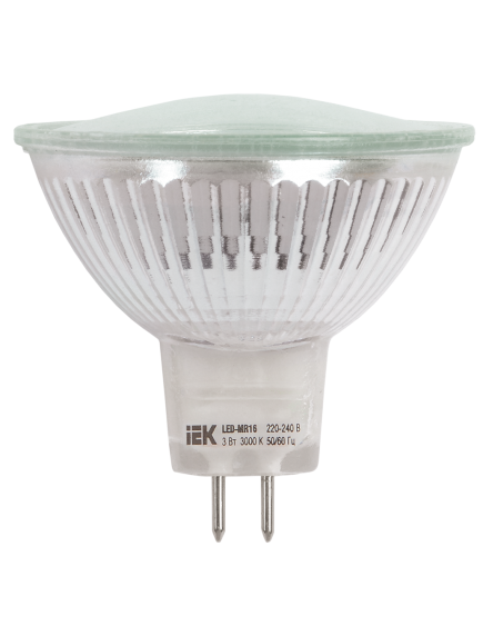 Лампа светодиодная MR16 софит 6 Вт 500 Лм 230 В 3000 К GU5.3 IEK
