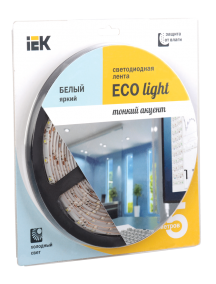 Лента LED 5м  блистер LSR-3528W60-4.8-IP65-12V IEK-eco