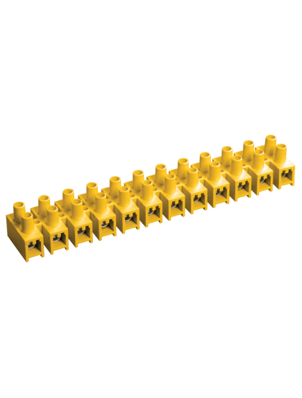 Зажим винтовой ЗВИ-5 н/г 1,5-4,0мм2 (2 шт/блистер) ИЭК желтые