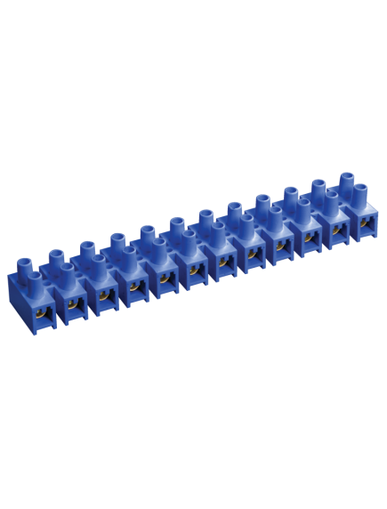 Зажим винтовой ЗВИ-5 н/г 1,5-4,0мм2 (2 шт/блистер) ИЭК синие